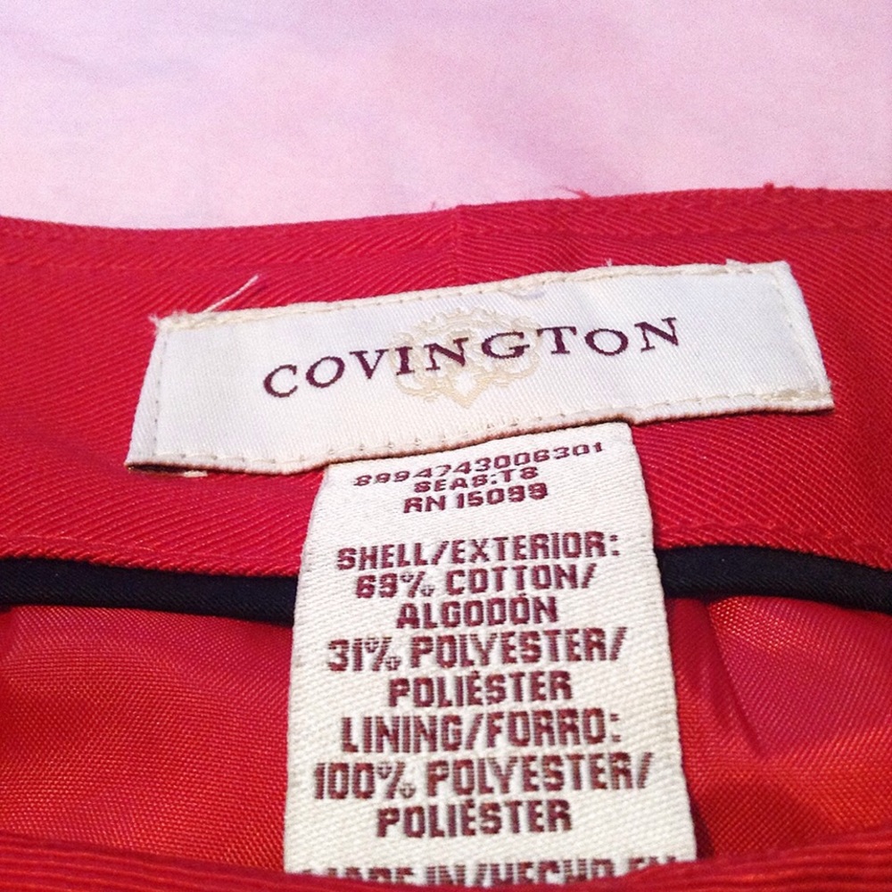 Red Covington Jacket - Picture 4 of 4